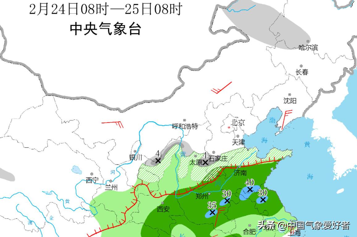 中东部暖热正式进入倒计时，新一轮大范围雨雪来袭，天气变化需注意